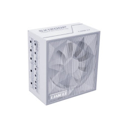 Блок питания Lian Li 1200W, SX1200P, Full Modular, ATX, 80+ PLATINUM, КПД 94%, Fan 120mm, Белый, G9P.SX1200P.W000.EU