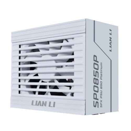 Блок питания Lian Li 850W, SP0850P, Full Modular, ATX, 80+ PLATINUM, КПД 92%, Fan 92mm, Белый, G9P.SP0850P.W000.EU