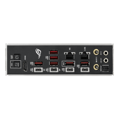 Материнская плата ASUS ROG CROSSHAIR X870E HERO BTF AM5 4xDDR5 4xSATA Raid 5xM.2 4xType-C HDMI ATX