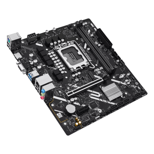 Материнская плата ASUS PRIME H810M-K, LGA1851 H810 2xDDR5 4xSATA 1xM.2 1xPCIe 4.0 HDMI D-Sub mATX
