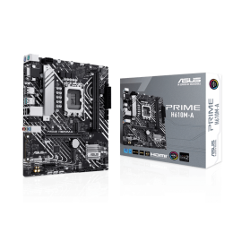 Материнская плата ASUS PRIME H610M-A R2.0, LGA1700 H610 2xDDR5 4xSATA3 2xM.2 D-Sub HDMI DP mATX