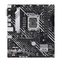 Материнская плата ASUS PRIME H610M-A R2.0, LGA1700 H610 2xDDR5 4xSATA3 2xM.2 D-Sub HDMI DP mATX