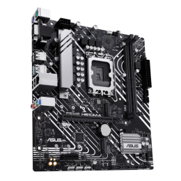 Материнская плата ASUS PRIME H610M-A R2.0, LGA1700 H610 2xDDR5 4xSATA3 2xM.2 D-Sub HDMI DP mATX