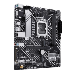 Материнская плата ASUS PRIME H610M-A R2.0, LGA1700 H610 2xDDR5 4xSATA3 2xM.2 D-Sub HDMI DP mATX