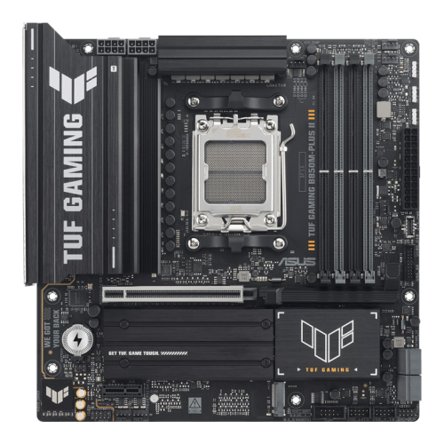 Материнская плата ASUS TUF GAMING B850M-PLUS II, AM5 B850 4xDDR5 4xSATA 3xM.2 1xHDMI 1xDP mATX
