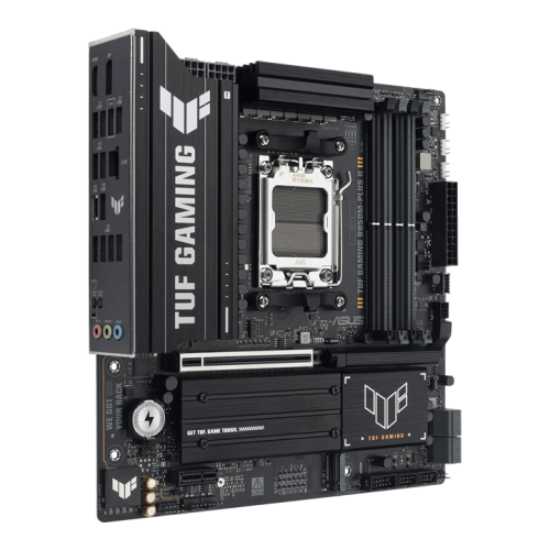 Материнская плата ASUS TUF GAMING B850M-PLUS II, AM5 B850 4xDDR5 4xSATA 3xM.2 1xHDMI 1xDP mATX