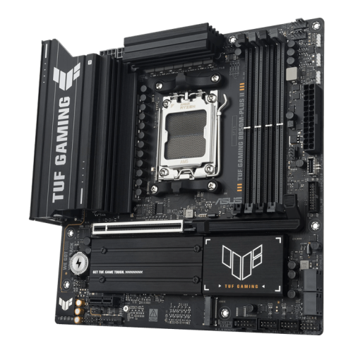 Материнская плата ASUS TUF GAMING B850M-PLUS II, AM5 B850 4xDDR5 4xSATA 3xM.2 1xHDMI 1xDP mATX