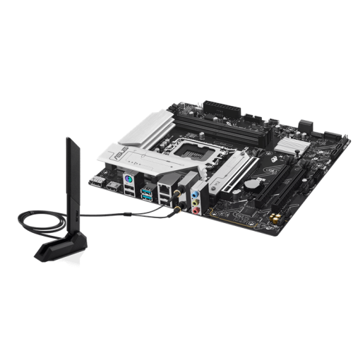 Материнская плата ASUS PRIME B760M-A WIFI II, LGA1700 4xDDR5 4xSATA3 2xM.2 RAID 1xHDMI 1xDP mATX