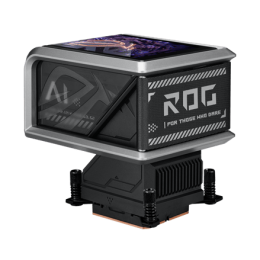 Водяное охлаждение CPU Asus ROG RYUO IV 360 ARGB, 3x120mm Liquid CPU Cooler, AMOLED-display, Black