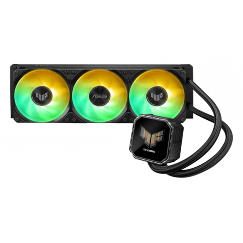 Водяное охлаждение CPU Asus TUF GAMING LC III 360 ARGB LCD 3x120mm Liquid CPU Cooler, PWM, ARGB