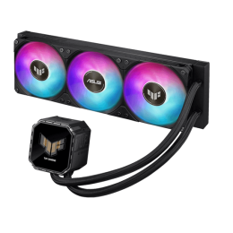 Водяное охлаждение CPU Asus TUF GAMING LC III 360 ARGB LCD 3x120mm Liquid CPU Cooler, PWM, ARGB
