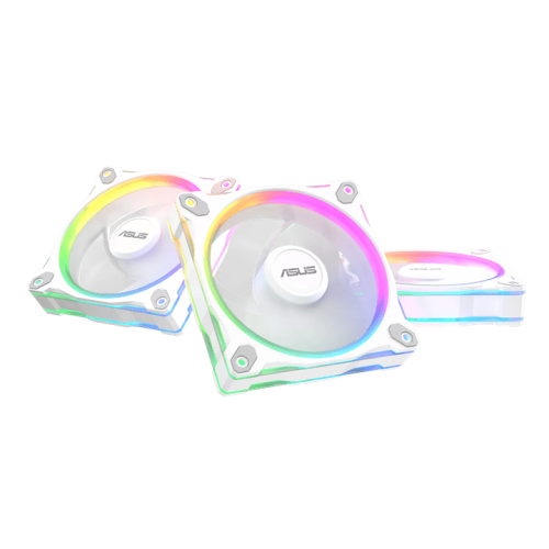 Вентилятор для корпуса ASUS PRIME MR120 FAN ARGB REVERSE WHITE 3IN1 120x120x28 MR120-1R/WH/3 IN 1//