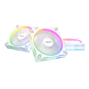Вентилятор для корпуса ASUS PRIME MR120 FAN ARGB WHITE 3IN1 120x120x28 MR120-1/WH/3 IN 1//