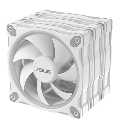 Вентилятор для корпуса ASUS PRIME MR120 FAN ARGB WHITE 3IN1 120x120x28 MR120-1/WH/3 IN 1//