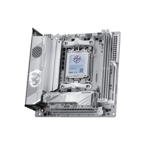 Материнская плата MSI MPG X870I EDGE TI EVO WIFI AM5 2xDDR5 2xSATA3 RAID M.2 HDMI 3xType-C mITX