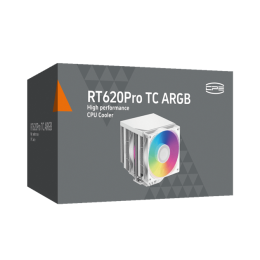 Вентилятор для процессора PCCooler RT620Pro TC ARGB WH TDP 265W 4pin 1851/1700/1200/115x/AM5/AM4 Белый