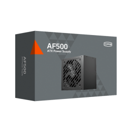 Блок питания PCCooler P1-AF500-N1H, 500W, 80+, КПД ≥80%, Non Modular, ATX, FAN 120mm, Черный, P1-AF500-N1H