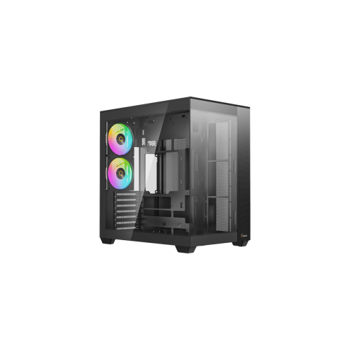 Корпус Ocypus Delta C74 BK ARGB ATX/MATX/ITX, USB3.0x2, Type C, Черный, Delta-C74-BKD200XX-GL