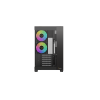 Корпус Ocypus Delta C74 BK ARGB ATX/MATX/ITX, USB3.0x2, Type C, Черный, Delta-C74-BKD200XX-GL
