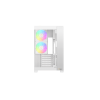 Корпус Ocypus Delta C74 WH ARGB ATX/MATX/ITX, USB3.0x2, Type C, Белый, Delta-C74-WHD200XX-GL