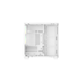 Корпус Ocypus Delta C74 WH ARGB ATX/MATX/ITX, USB3.0x2, Type C, Белый, Delta-C74-WHD200XX-GL
