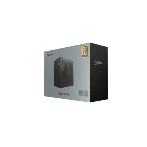 Блок питания Ocypus 750W, Iota P750S, Full Modular, ATX, 80+ GOLD, КПД 91%, Fan 120mm, Черный, Iota-P750S-GFFBK025X-EU