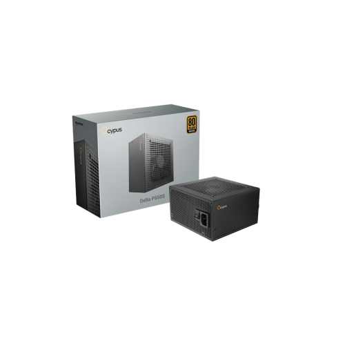 Блок питания Ocypus 650W, Delta P650S, Non modular, ATX, 80+ BRONZE, КПД 87%, Fan 120mm, Черный, Delta-P650S-BDFBK025X-EU