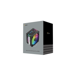 Вентилятор для процессора Ocypus Delta A40 SE BK Dual Fan ARGB TDP 200W 4-pin Intel/AMD Черный