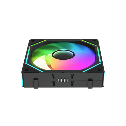 Вентилятор для корпуса Ocypus Gamma F12 UNI BK ARGB 1x(123x120x25mm), 800-1800 RPM Черный