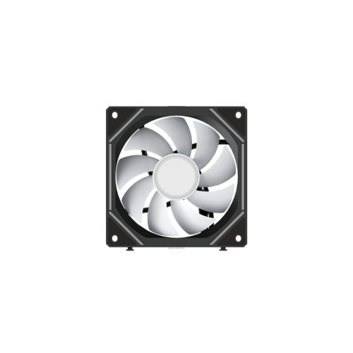 Вентилятор для корпуса Ocypus Gamma F12 UNI BK ARGB 1x(123x120x25mm), 800-1800 RPM Черный