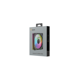 Вентилятор для корпуса Ocypus Gamma F12 UNI BK ARGB 1x(123x120x25mm), 800-1800 RPM Черный