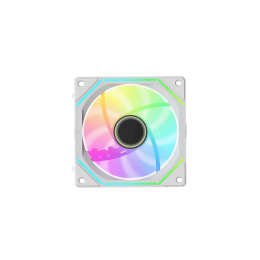 Вентилятор для корпуса Ocypus Gamma F12 UNI WH ARGB 1x(123x120x25mm), 800-1800 RPM Белый