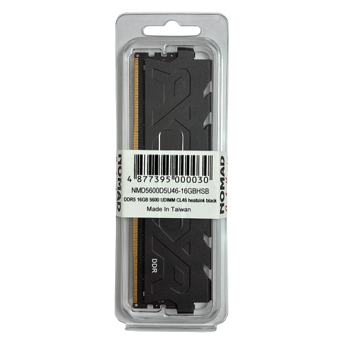 Оперативная память 16GB DDR5 5600MHz NOMAD UDIMM CL46 NMD5600D5U46-16GBHSB Heatsink Black