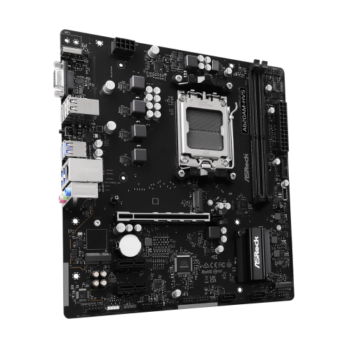Материнская плата ASRock A620AM-HVS AM5 2xDDR5 2xSATA3 RAID 2xM.2 D-Sub HDMI, 1xUSB3.2 Gen1 Type-C (передних), 6xUSB 3.2 Gen1 (4 Rear, 2 передних) 8xUSB2.0 (4 Rear, 4 Front) mATX