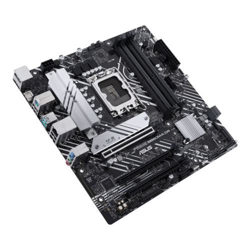 Материнская плата ASUS PRIME B660M-A D4-CSM, LGA1700 B660 4xDDR4 4xSATA3 2xM.2 RAID 2xHDMI 1xDP mATX