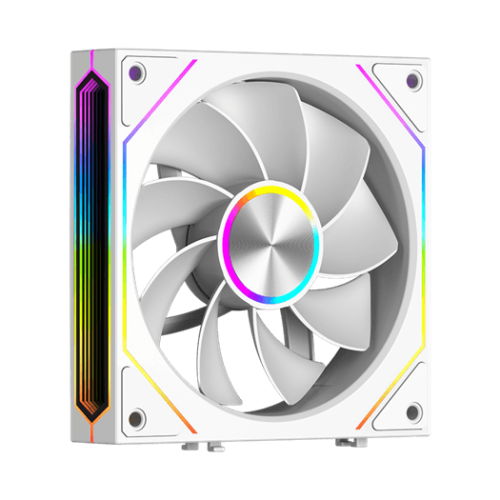 Комплект вентиляторов для корпуса PCCoole F3 X120R ARGB WH 3IN1, FAN 120mm, 800~1800RPM, 15~28.4 DB, 54 CFM, RGB