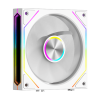 Комплект вентиляторов для корпуса PCCoole F3 X120R ARGB WH 3IN1, FAN 120mm, 800~1800RPM, 15~28.4 DB, 54 CFM, RGB