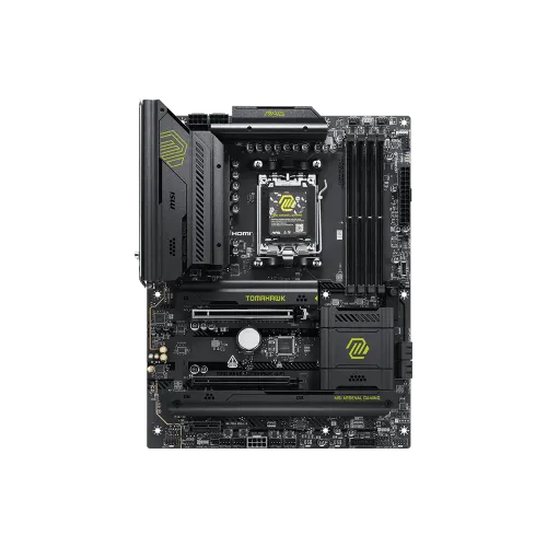 Материнская плата MSI MAG B850 TOMAHAWK WIFI AM5 B850 4xDDR5 4xSATA6G RAID 3xM.2 1xHDMI 2xUSBType-C Wi-Fi7 4xUSB2.0 4xUSBType-A ATX
