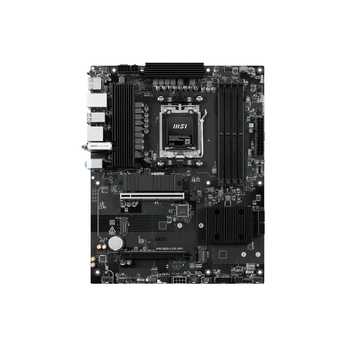Материнская плата MSI PRO B850-S EVO WIFI AM5 B850 4xDDR5 4xSATA6G RAID 3xM.2 1xDP 1xHDMI 4xUSB2.0 4xUSBType-A 1xUSBType-C Wi-Fi/Bluetooth 5G LAN ATX