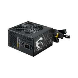 Блок питания MSI  750W, MAG A750BN PCIE5 II, Non Modular, ATX, 80+ BRONZE, КПД >85%, Fan 120mm, Черный
