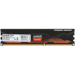Оперативная память c радиатором 4GB DDR3 1600MHz AMD Radeon R5 Entertainment Series, CL11, PC3-12800, 11-11-11-28, 1.5V, R5S34G1601U1S