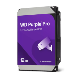 Жесткий диск для видеонаблюдения HDD 12Tb Western Digital Purple Pro SATA 6Gb/s 256Mb 3,5
