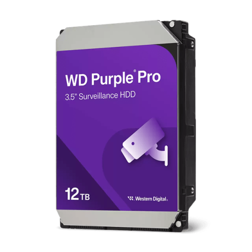 Жесткий диск для видеонаблюдения HDD 12Tb Western Digital Purple Pro SATA 6Gb/s 256Mb 3,5" 7200rpm WD122PURP