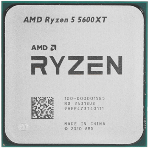 Процессор AMD Ryzen 5 5600XT 3,7ГГц (4,7ГГц Turbo) AM4 7nm 6/12 L2 3Mb L3 32Mb 65W OEM 100-000001585
