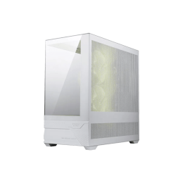 Компьютерный корпус MSI MAG PANO M110R WHITE mATX/Mini-ITX, 1xUSB-A, 1xType-C, 1xAudio, 1xMic, mATX