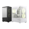 Компьютерный корпус MSI MAG PANO M110R WHITE mATX/Mini-ITX, 1xUSB-A, 1xType-C, 1xAudio, 1xMic, mATX