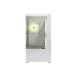 Компьютерный корпус MSI MAG PANO M110R WHITE mATX/Mini-ITX, 1xUSB-A, 1xType-C, 1xAudio, 1xMic, mATX