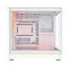 Корпус Montech HS02 PRO (W) ATX/Micro-ATX/Mini-ITX (Back-Connected MB) 2xUSB 1xType-C 1xAudio 1xMic 1xLED Button Белый