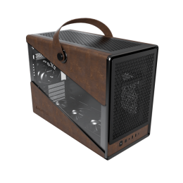 Корпус Montech Heritage PRO (B) Micro-ATX/Mini-ITX (Back-Connected MB) 2xUSB3.0 1xType-C 1xAudio Черный