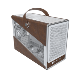 Корпус Montech Heritage PRO (W) Micro-ATX/Mini-ITX (Back-Connected MB) 2xUSB3.0 1xType-C 1xAudio Белый